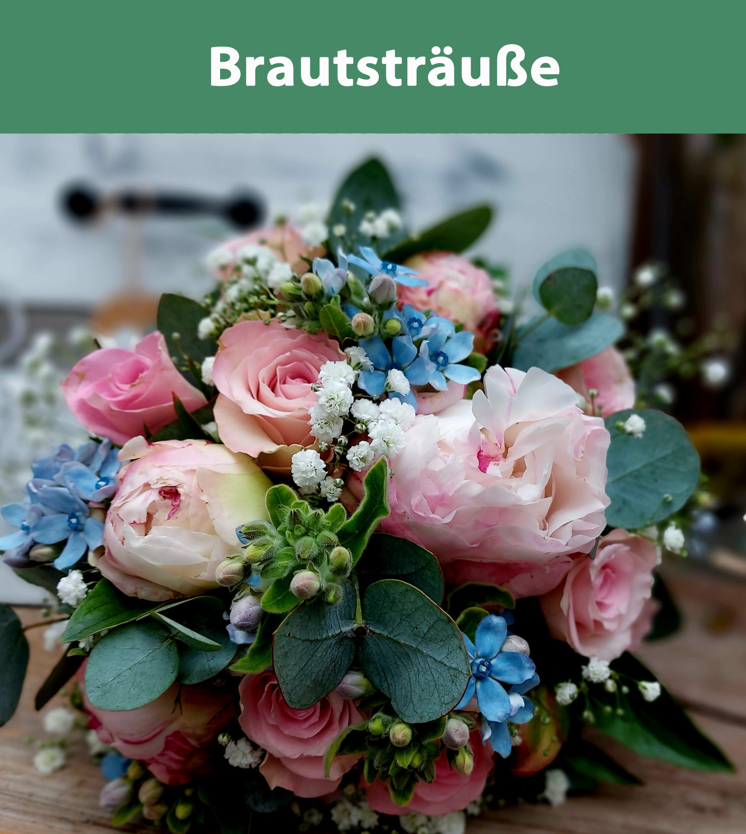 Brautsträuße Brautgestecke beim Gartencenter Hedden in Westerholt